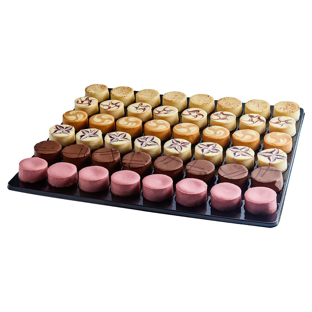 Cheesecake Petit Assorted 96 pc La Rose Noire Qualifirst